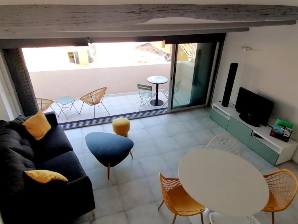 Charmant Appartement Terrasse Sur Les Toits Grasse Dış mekan fotoğraf