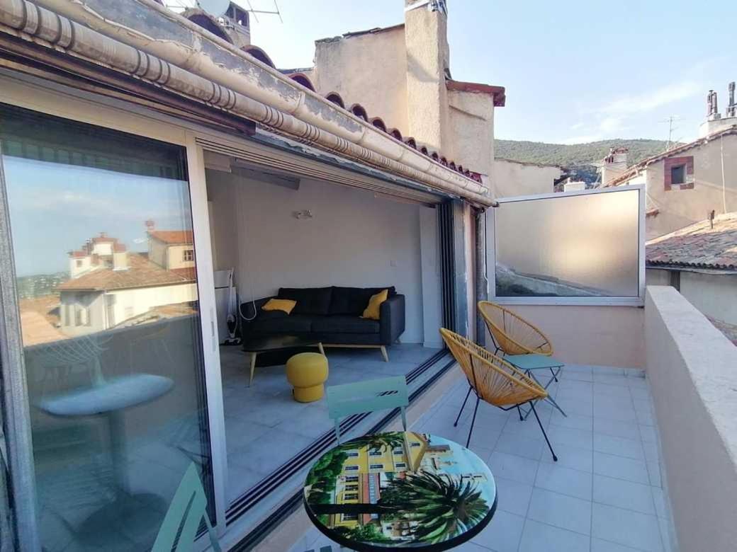Charmant Appartement Terrasse Sur Les Toits Grasse Dış mekan fotoğraf